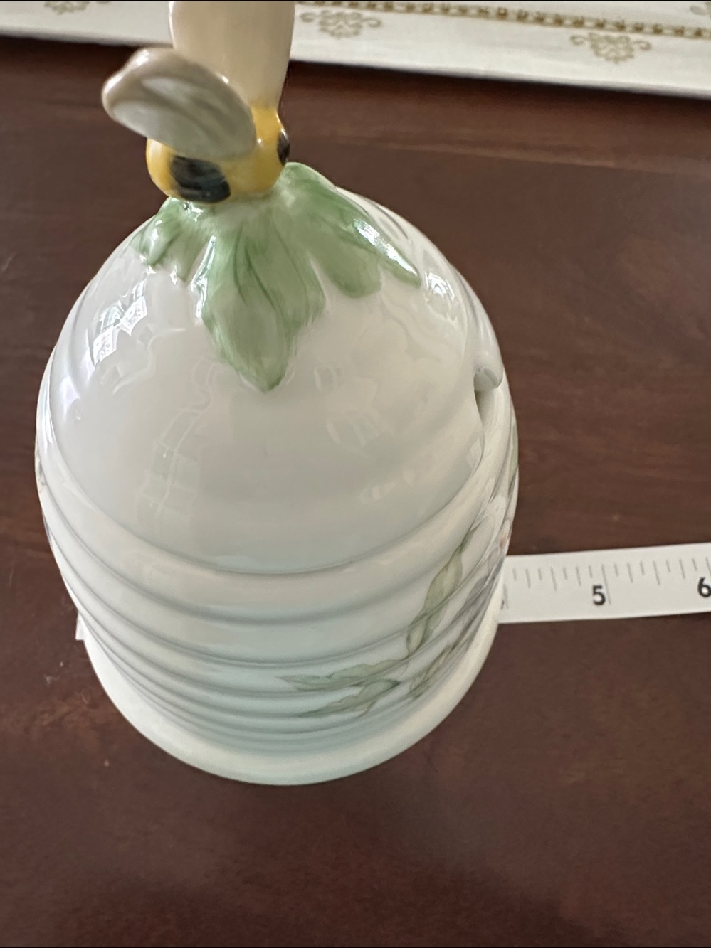 🧡Lenox Butterfly Meadow Beehive Honey Pot with Floral Design🧡 - Picture 11 of 12
